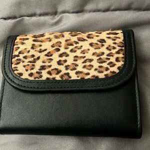 St Thomas Wallet. Brand new! Animal print !